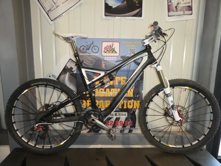 OCCASION VTT SPECIALIZED STUMP JUMPER EXPERT CARBON FSR VALEUR NEUF 4199¤ VENDU 1500¤ OCCASION VTT SPECIALIZED STUMP JUMPER EXPERT CARBON FSR VALEUR NEUF 4199¤ VENDU 1500¤