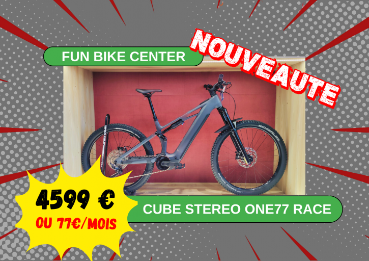 Nouveaut en stock ! Cube ONE77