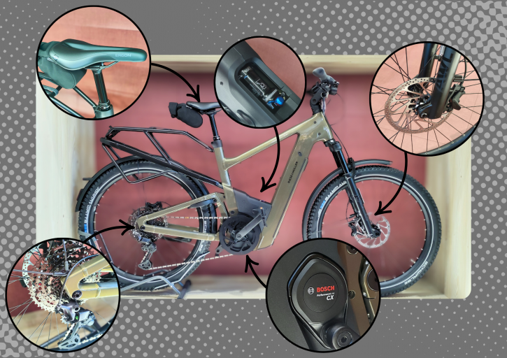 Nouveau en stock chez Fun Bike Center : le Riese & Mller Delite 5 Touring La perfection du VAE haut de gamme