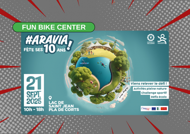 Rando VTC lectrique Ce dimanche  ARAVIA (10 anniversaire dpart 10h00) au Lac de Saint-Plan de Corts !