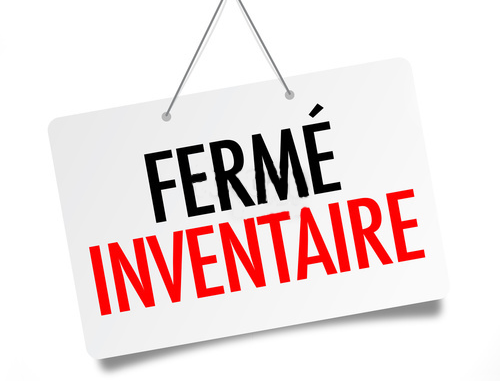 INVENTAIRE Mercredi 23 septembre