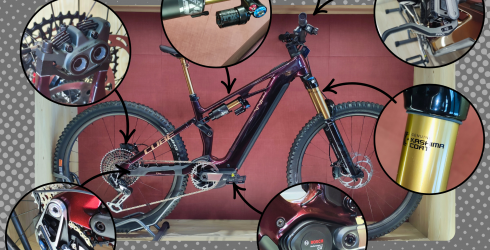 Merveille en stock : Cube ONE77 SLT Larme ultime du VTTAE enduro