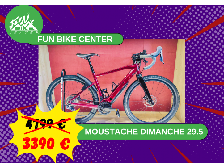VAE MOUSTACHE DIMANCHE 29.5 GRAVEL 500WH