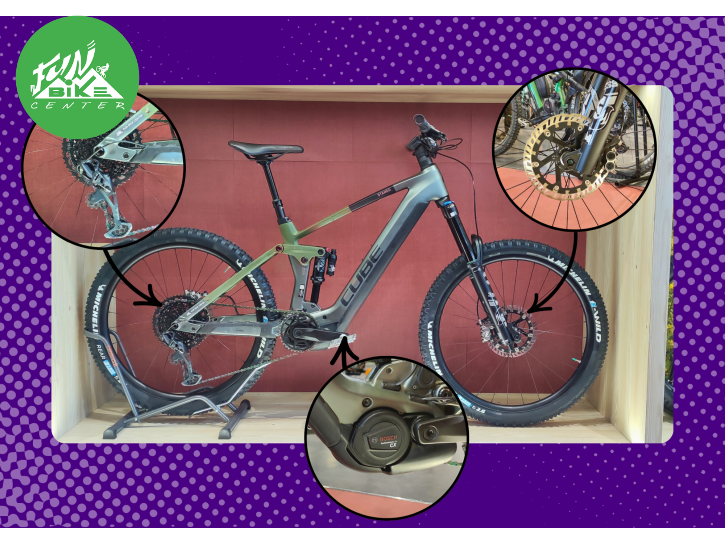 Cube Stereo Hybrid 160 TM Smart System 2023 - Taille M Cube Stereo Hybrid 160 TM Smart System 2023 - Taille M