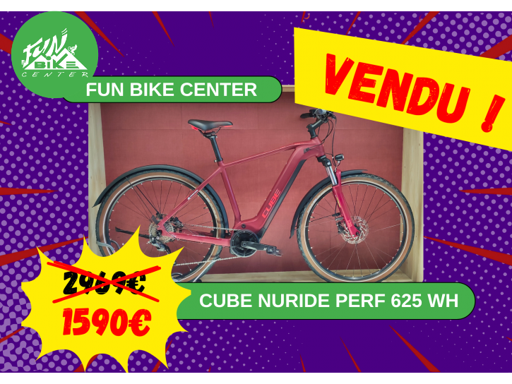 Cube Nuride Hybrid Performance 625Wh 2022 - Taille 54 Cube Nuride Hybrid Performance 625Wh 2022 - Taille 54