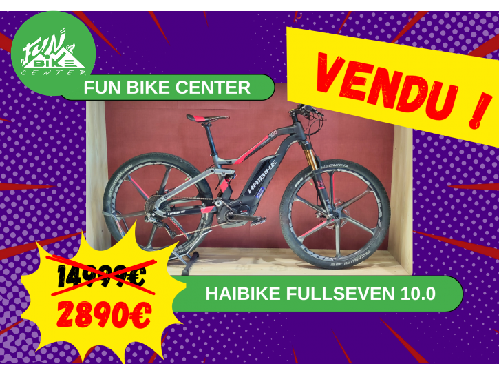 Haibike Xduro FullSeven 10.0 Carbon 2017 - Taille S Haibike Xduro FullSeven 10.0 Carbon 2017 - Taille S